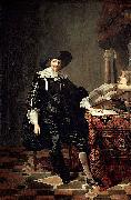Thomas De Keyser Portret of a man USA oil painting artist